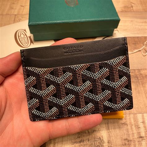 goyard card holder price euro|goyard saint sulpice retail price.